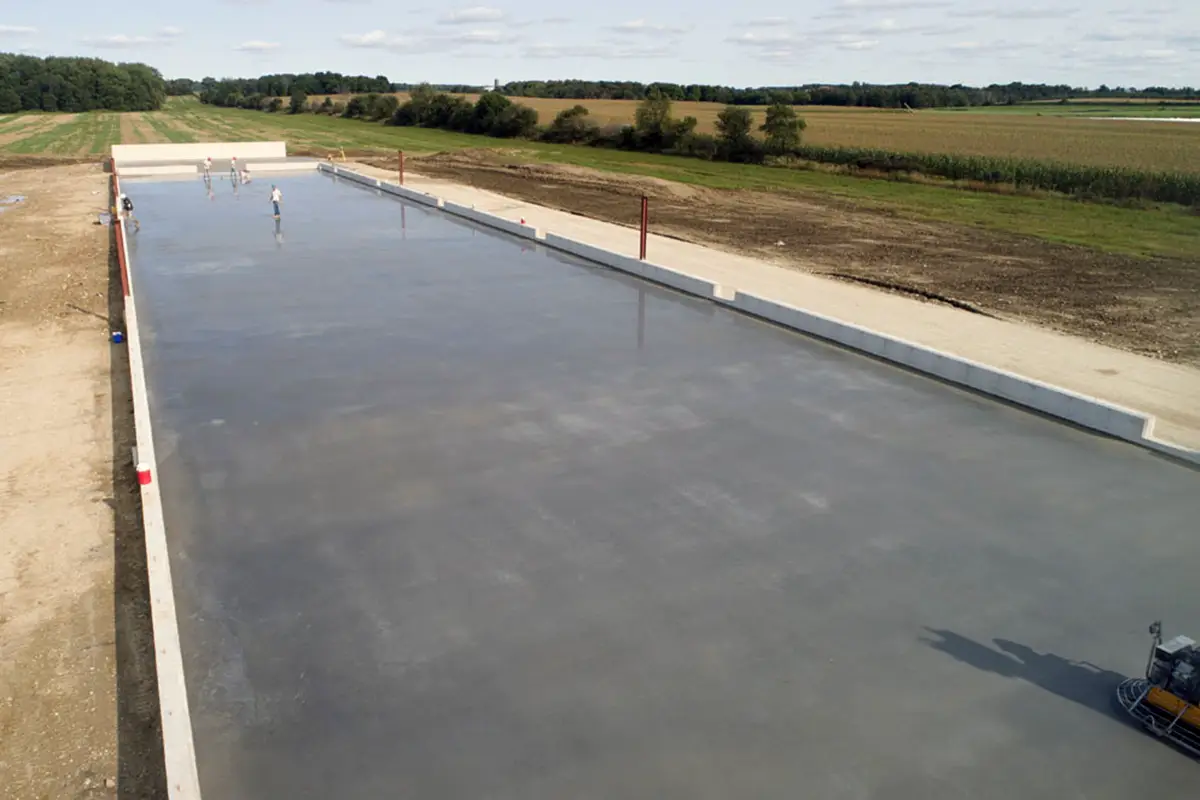 Concrete Flatwork for barn