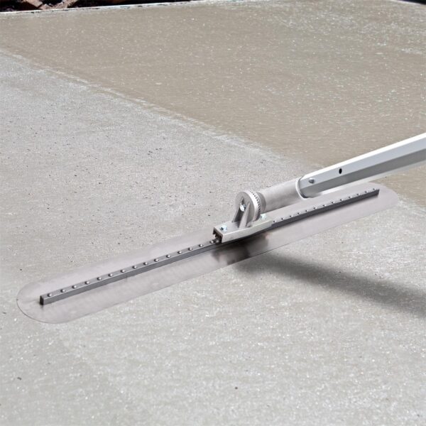 36" x 5" Carbon Steel Fresno w/ Adjustable Threaded Bracket - Image 2