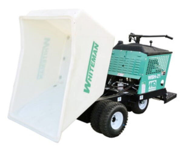 WHITEMAN - Concrete Buggy, Vanguard 18HP  21cf  Poly Tub